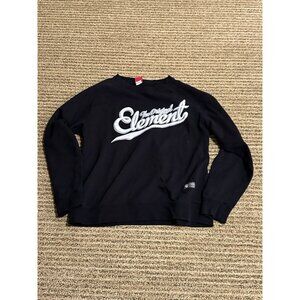 Vintage Black Original Element Skateboarding Sweatshirt L